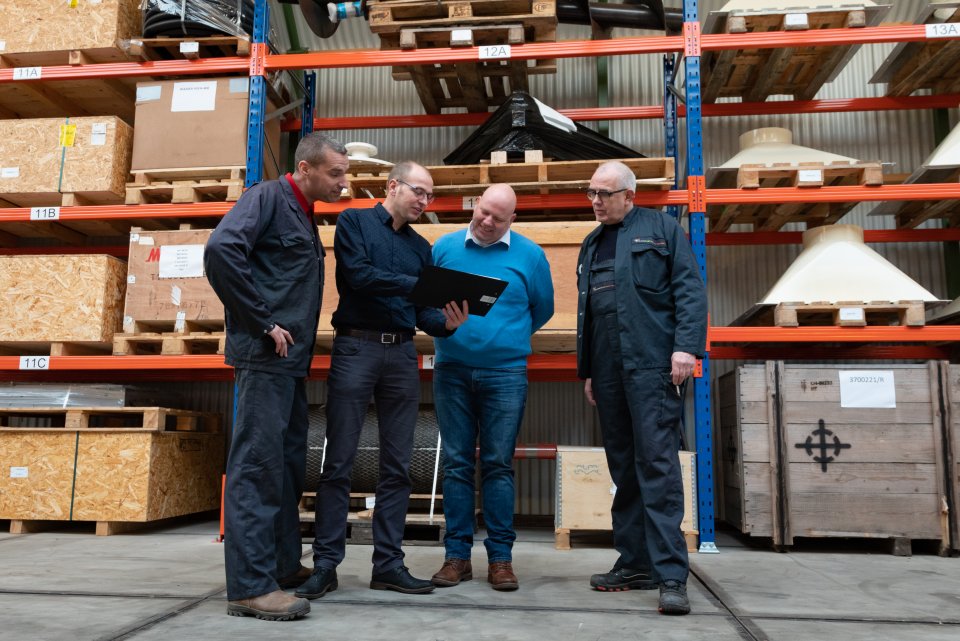 VIPAC magazijnbeheer verbeteren magazijn 1